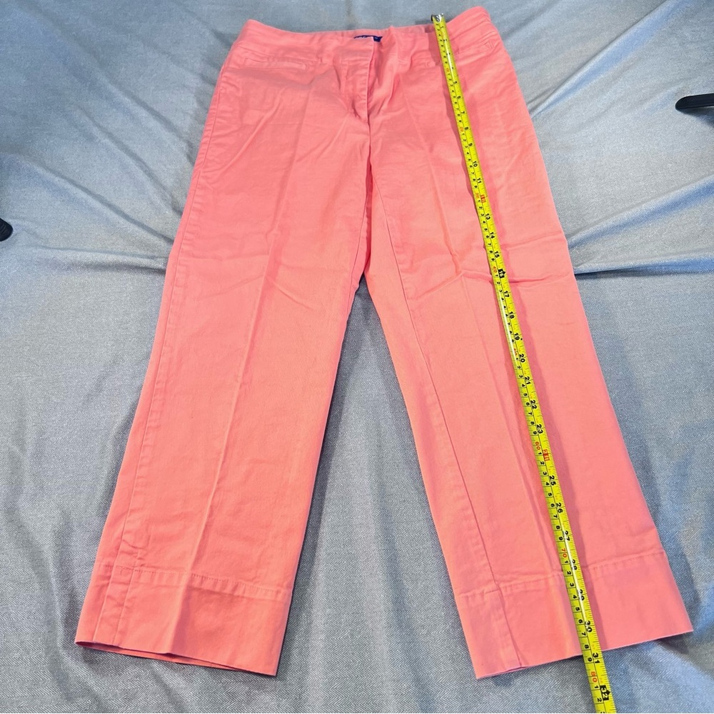 JH Collectibles Orange Stretch Pants 4 Petite